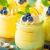 Lemon Cheesecake Mousse paint By Numbers