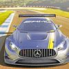 Mercedes Benz AMG Gt3 paint by numbers