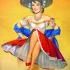 Mexican Lady paint by numbers
