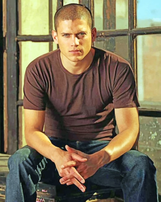 Michael Scofield paint By Numbers