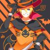 Naruto Halloween paint by numbers