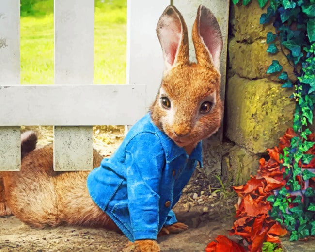 Peter Rabbit paint by numbers