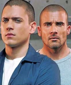 Prison Break Characters paint By Numbers