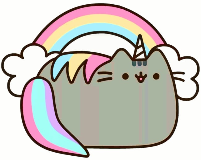 Pusheen Unicorn paint by numbers