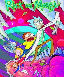 Rick And Morty paint by numbers