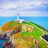 South Stack In Wales paint by numbers