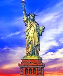 Statue Of Liberty NY USA paint by numbers