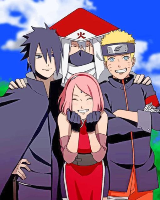 Team 7 Poster paint by Numbers