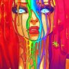 Trippy Girl paint By Numbers