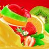Tropical Fruits paint by numbers