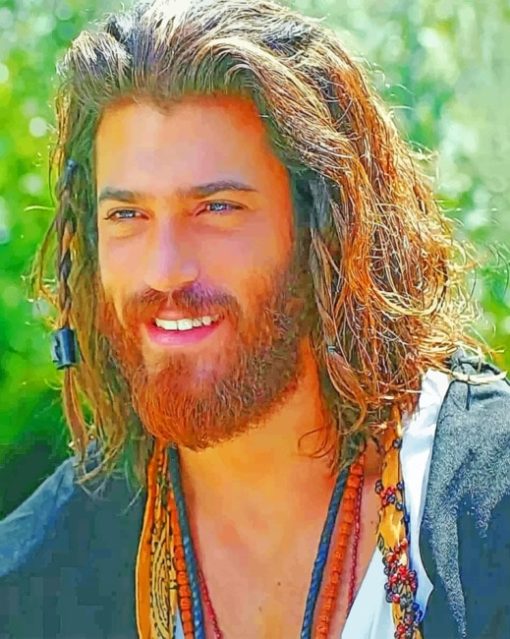 Can Yaman paint by numbers