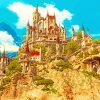 Witcher Castle paint by numbers