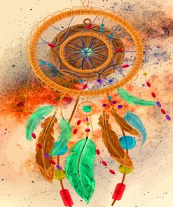 Aesthetic Dream Catcher paint By Numbers