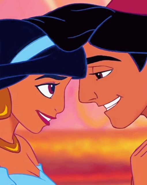 Aladdin paint by Numbers
