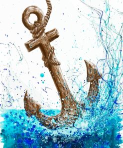 Anchor Sea paint By Numbers