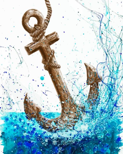 Anchor Sea paint By Numbers
