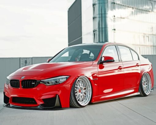 Bmw M3 paint by Numbers