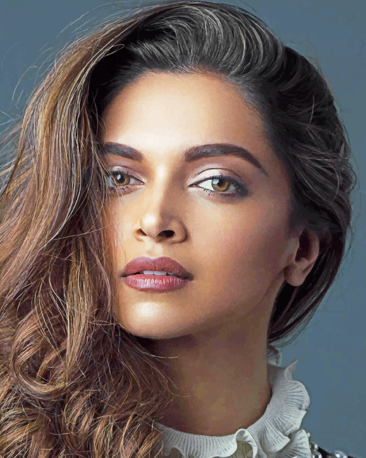 Deepika Padukone - Actors Paint By Numbers - Canvas Paint by numbers