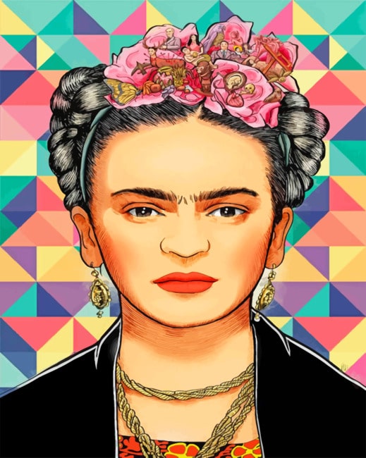 Frida kahlo - Arts Paint By Numbers - Canvas Paint by numbers