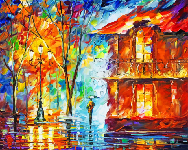 Leonid Afremov Arts Paint By Numbers - Canvas Paint by numbers
