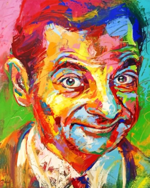 Mr Bean paint By Number