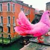 Pink Pigeon paint by Numbers
