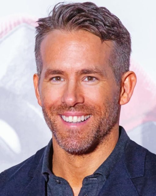 Ryan Reynolds paint By Numbers