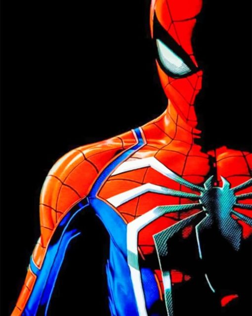 Spider Man paint By Numbers