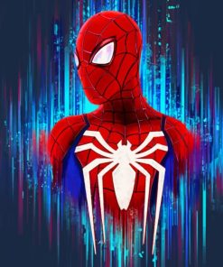 Spider Man Art paint by numbers