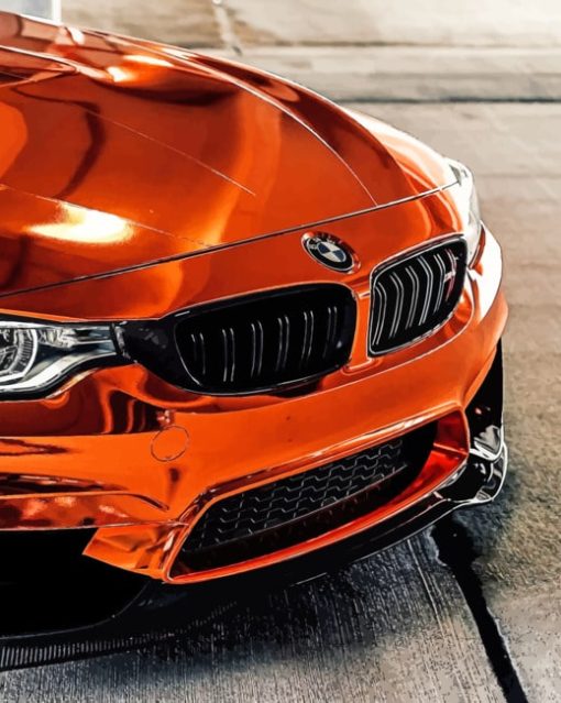 Bmw M4 paint By Numbers