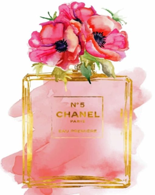 Chanel Perfume paint By Numbers