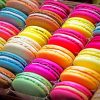 Colored Macaroons paint By Numbers