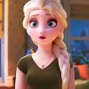 Elsa paint By Numbers