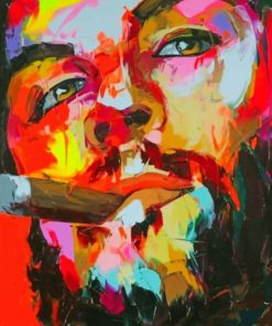 Francoise Nielly Che Gueva paint by Numbers