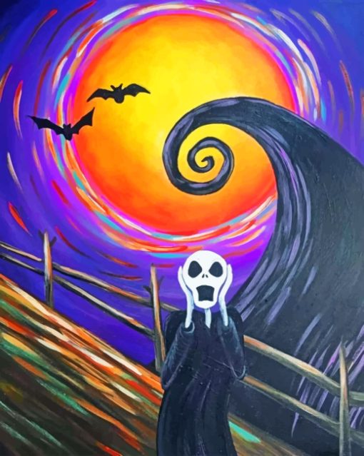 Halloween Art paint By Numbers