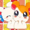 Hamtaro And Bijou paint By Numbers