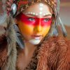 Native Indian Model paint By Numbers