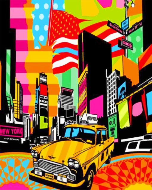 New York paint By Numbers