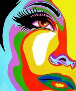 Pop Art paint by Numbers