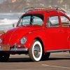 Red Volkswagen paint By Numbers