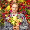 Robert Pattinson With Flowers paint By Numbers
