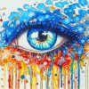 Splash Eye paint By Numbers