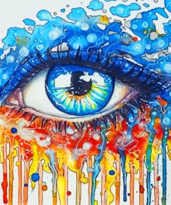 Splash Eye paint By Numbers