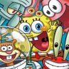 Sponge Bob Square pants Characters paint By Numbers