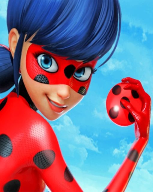 Miraculous Ladybug paint By Numbers
