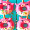 Unicorn Pig Donuts paint by Numbers