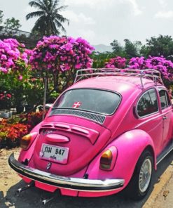 Volkswagen Beetle paint By Numbers