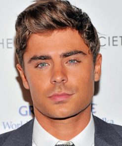 Zac Efron paint By Numbers