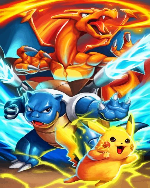pokemon-pikachu-and-charizard-paint-by-numbers