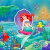 Aesthetic Ariel paint by numbers